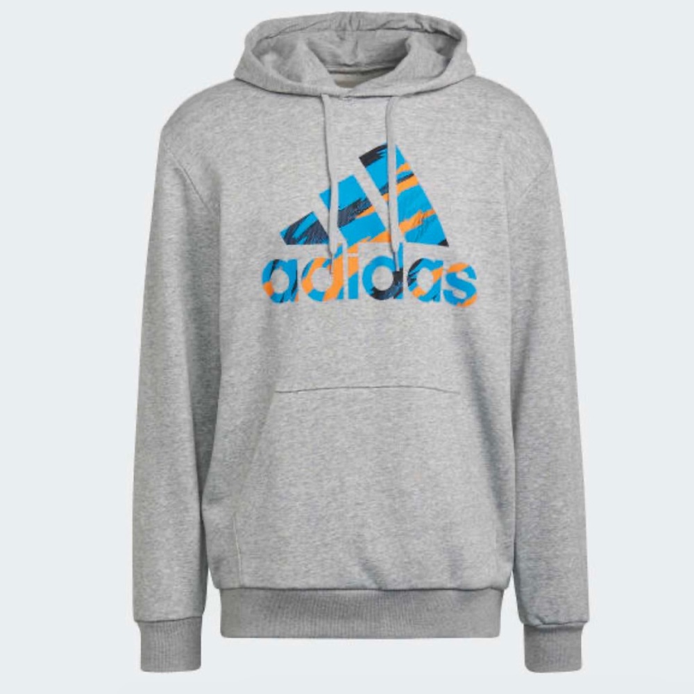 ADIDAS essentials french terry camo print hoodie
